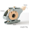 Baby Puzzle Hand Push Sliding Helicopter Toy