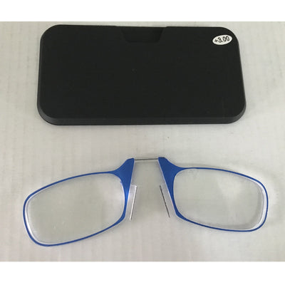 Clip-on reading glasses SOS wallet emergency glasses