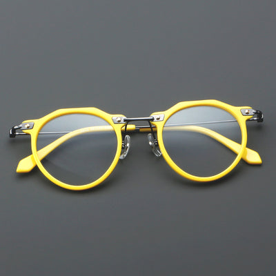 New Glasses 5812 Retro Glasses Rim Metal Optical Glasses