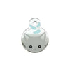 Pet Dog Brand Cute Cartoon Cat And Fish Printed Cat Necklace Pendant Alloy Dog Collar Ornament Pendant