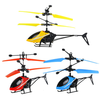 Induction Helicopter Remote Control Aircraft Children's Toy
